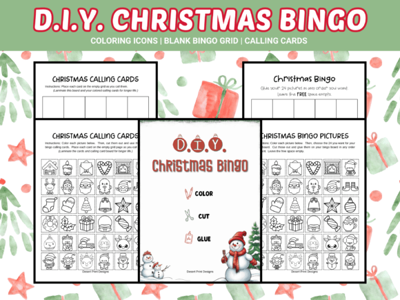 Download DIY Christmas Bingo - Diy christmas Collection