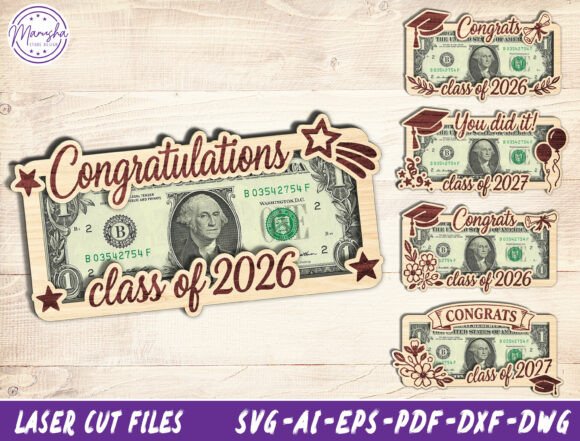 Download Graduation Money Card Holder SVG Bundle - Money card holder svg Collection