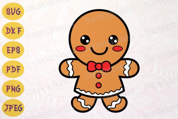 Download Gingerbread Cookies SVG Christmas DXF - Svg christmas Collection
