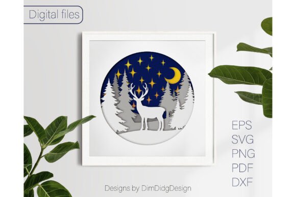 Download DIY Christmas Shadow Box Svg 3D Layered - Diy christmas Collection