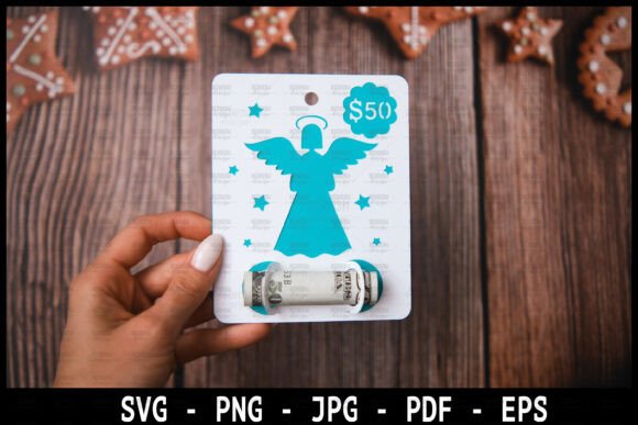Download Christmas Money Card Holder SVG - Money card holder svg Collection
